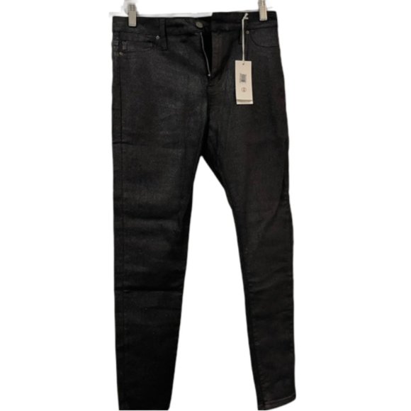 NWT - AG Farrah Skinny Jeans Size 27 in Gunmetal